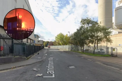 Firefighters Tackle Major Blaze at Landmann Way Recycling Facility Deptford 2026