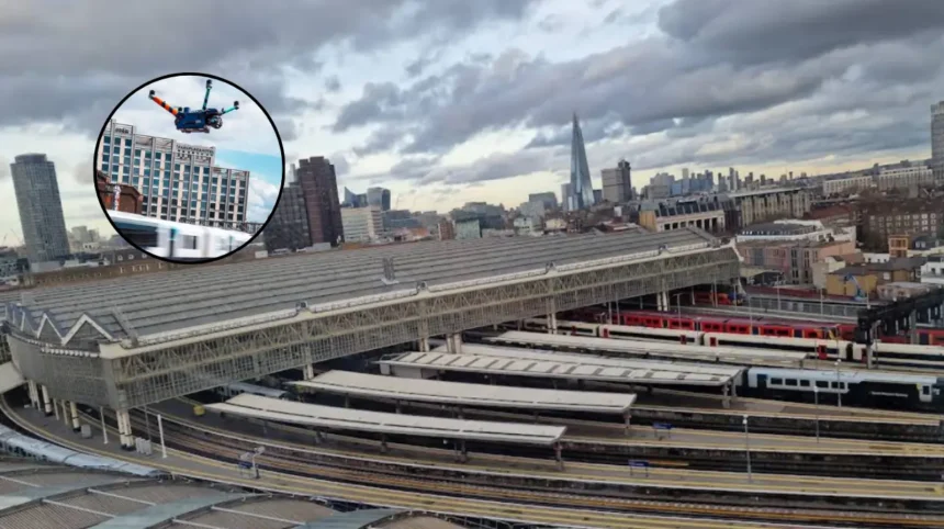 London Waterloo Deploys Automated Drones to Deter Track Trespassers 2026