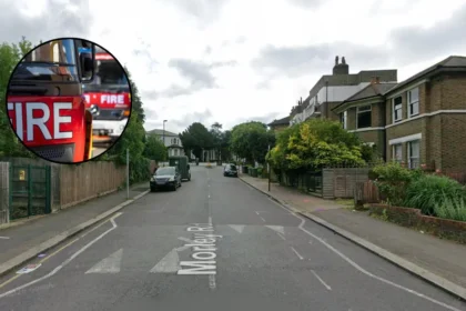 Train Sparks Cause Morley Road Trackside Fire in Lewisham 2026