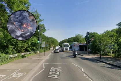 Two Houses Destroyed by Blaze at Mitcham Common, 2026