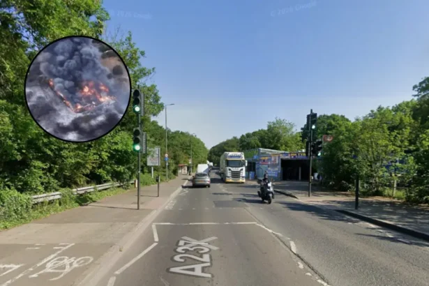 Two Houses Destroyed by Blaze at Mitcham Common, 2026