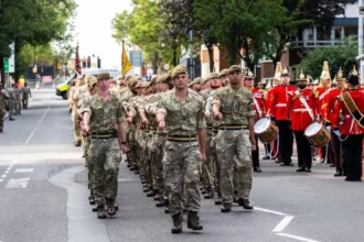 1 PWRR Homecoming Parade Celebrates Return to Woolwich Garrison 2026
