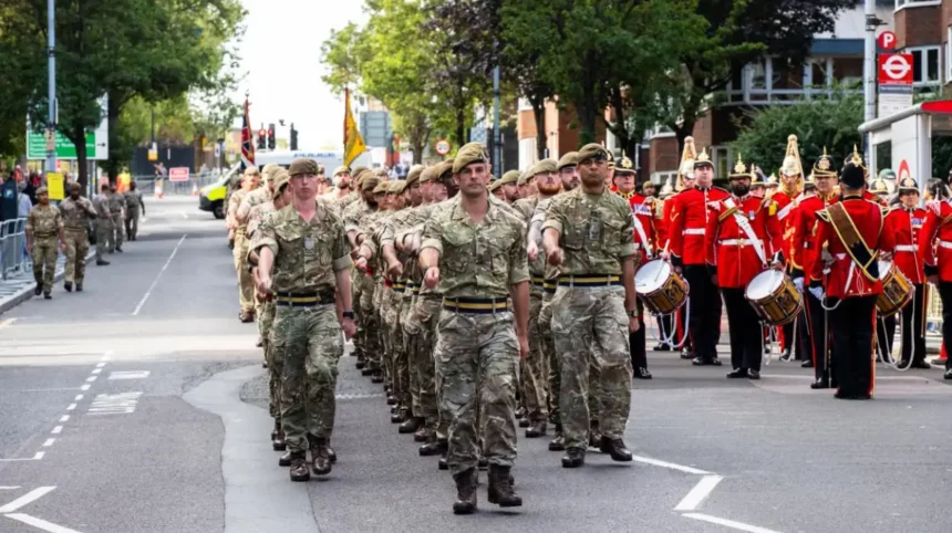 1 PWRR Homecoming Parade Celebrates Return to Woolwich Garrison 2026
