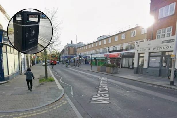Bins Return to Clapham High Street After Council Dispute Clapham 2026