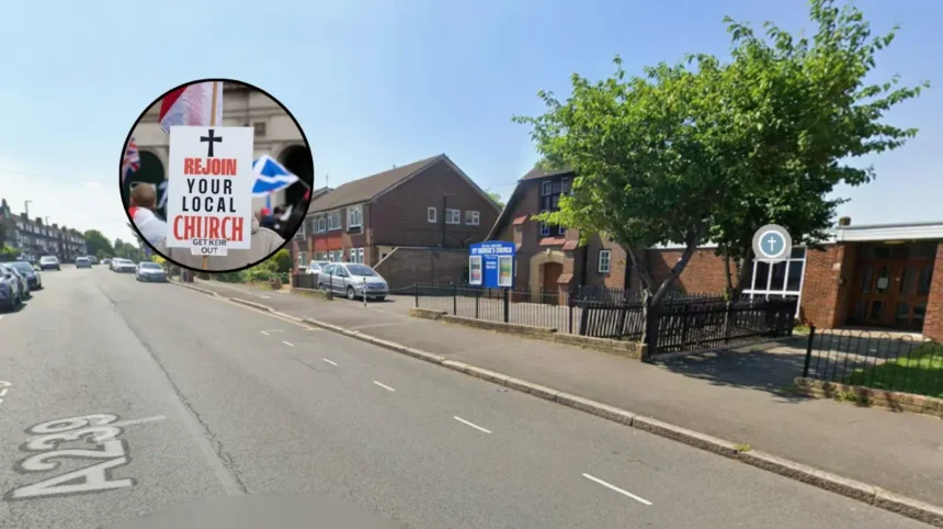 Diocese Rejects Christian Nationalism as Patriot Platform Attends Church, Morden 2026