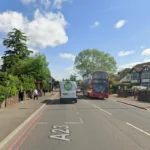 Two taken to hospital after car and lorry crash in Purley
