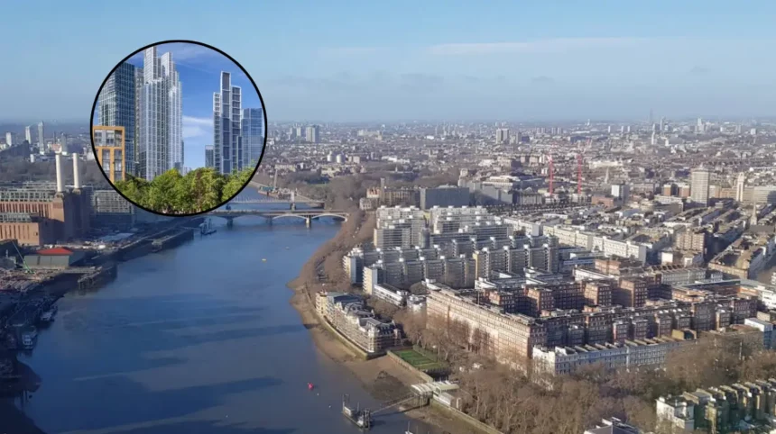 UK Second-Tallest Residential Tower Recommended for Approval in Vauxhall 2026