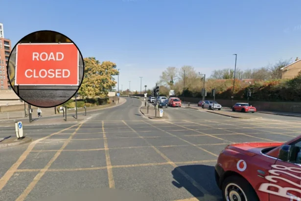 Burst Water Main Causes Sinkhole on A21 Masons Hill Bromley 2026