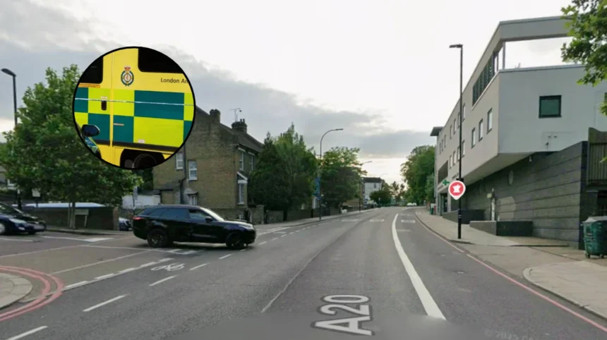 Cyclist Hospitalised After Vehicle Crash on Loampit Hill Lewisham 2026