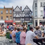 Fire Destroys Stalls At Kingston Market Place, London 2026