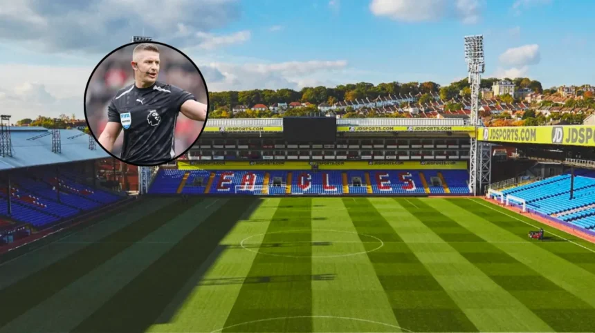 Rob Jones Appointed Referee for Brighton v Crystal Palace Match in Sussex 2026